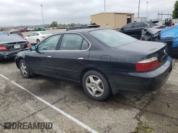 2003 Acura TL with VIN 19UUA56603A075613, listed as a Copart auction lot 73479814 with 0 mi miles and Salvage Title. Bid and sale history available at carsss.com. Image 2.