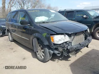 2016 Chrysler Town & Country Touring with VIN 2C4RC1BG3GR296159, listed as a IAAI auction lot 41908925 with 185,039 mi miles. Bid and sale history available at carsss.com. Image 1.