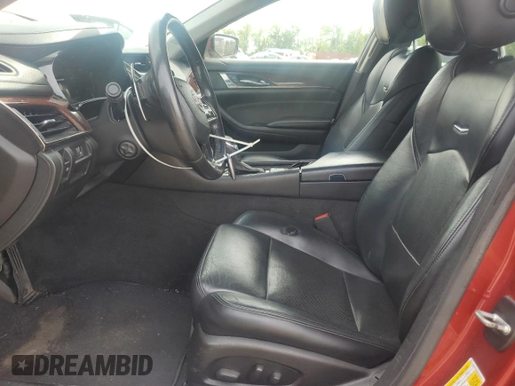 2014 Cadillac CTS Luxury AWD with VIN 1G6AX5SX0E0154757, listed as a Copart auction lot 56317425 with 156,719 mi miles and Salvage title. Bid and sale history available at DreamBid. Image 7.