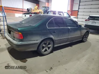 2000 BMW 5 Series 528iA with VIN WBADM6349YGU17950, listed as a Copart auction lot 84506464 with 209,318 mi miles and Salvage Title. Bid and sale history available at carsss.com. Image 3.