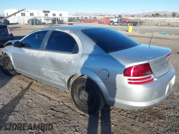 2005 Dodge Stratus SXT z VIN 1B3EL46T65N612205, wystawiony jako IAAI lot #41406828 z przebiegiem 155 314 mil mil oraz . Historia ofert i sprzedaży dostępna na DreamBid. Obrazek 3.