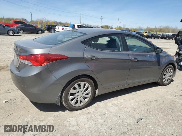 2013 Hyundai Elantra Limited z VIN 5NPDH4AE2DH160627, wystawiony jako Copart lot #52941655 z przebiegiem 133 048 mil mil oraz Nie do naprawy • Non repairable. Historia ofert i sprzedaży dostępna na DreamBid. Obrazek 3.
