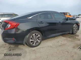 2016 Honda Civic EX with VIN 19XFC2F75GE010204, listed as a Copart auction lot 50986685 with 114,866 mi miles and Salvage Title. Bid and sale history available at DreamBid. Image 3.