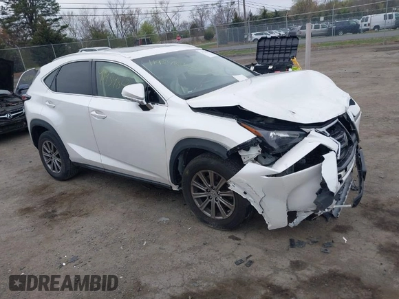 2017 Lexus NX with VIN JTJBARBZ1H2098524, listed as a IAAI auction lot 41934822 with 48,190 mi miles. Bid and sale history available at carsss.com. Image 1.