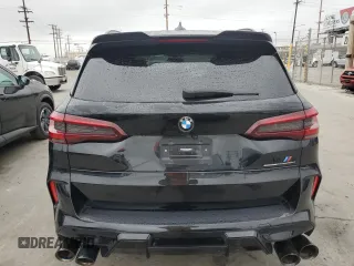 2021 BMW X5 M z VIN 5YMJU0C0XM9H13455, wystawiony jako Copart lot #59625375 z przebiegiem Nie podano mil oraz Szkoda całkowita • Salvage title. Historia ofert i sprzedaży dostępna na DreamBid. Obrazek 6.