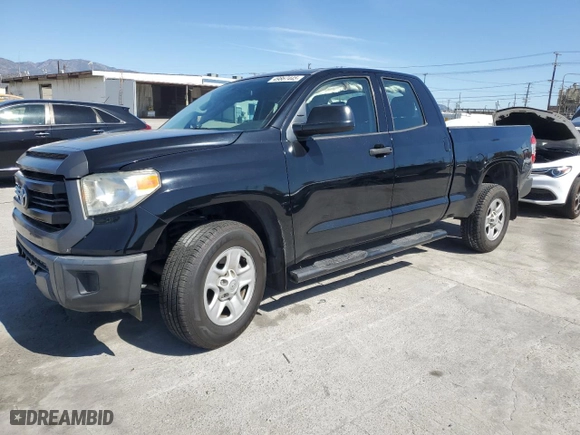 2014 Toyota Tundra 2WD Truck SR with VIN 5TFRM5F12EX082207, listed as a Copart auction lot 49867445 with 80,820 mi miles and Salvage Title. Bid and sale history available at carsss.com. Image 1.