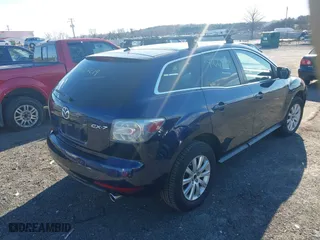 2010 Mazda CX-7 SV with VIN JM3ER2W57A0345450, listed as a IAAI auction lot 41667219 with 166,860 mi miles. Bid and sale history available at carsss.com. Image 4.