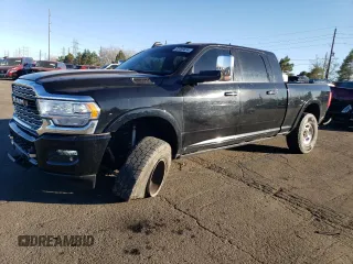 2022 Ram 2500 Limited with VIN 3C6UR5TL2NG397604, listed as a Copart auction lot 83089034 with 46,801 mi miles and Salvage title. Bid and sale history available at DreamBid. Image 1.