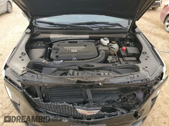 2024 Cadillac XT4 FWD Sport with VIN 1GYFZER46RF100076, listed as a Copart auction lot 45741285 with 11,616 mi miles and Salvage title. Bid and sale history available at DreamBid. Image 12.