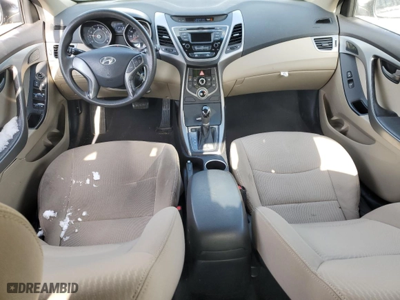 2016 Hyundai Elantra GL with VIN 5NPDH4AE0GH732394, listed as a Copart auction lot 87811215 with 79,994 mi miles and Salvage Title. Bid and sale history available at carsss.com. Image 8.
