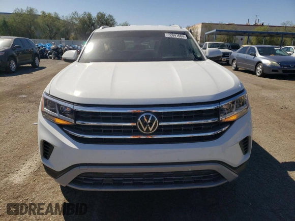 2022 Volkswagen Atlas SE z VIN 1V2DC2CA5NC203530, wystawiony jako Copart lot #72041664 z przebiegiem 32 981 mil mil oraz Szkoda całkowita • Salvage title. Historia ofert i sprzedaży dostępna na DreamBid. Obrazek 5.