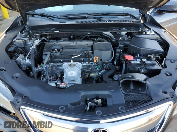 2017 Acura TLX with VIN 19UUB1F33HA002755, listed as a Copart auction lot 41711975 with 108,262 mi miles and Salvage Title. Bid and sale history available at carsss.com. Image 11.