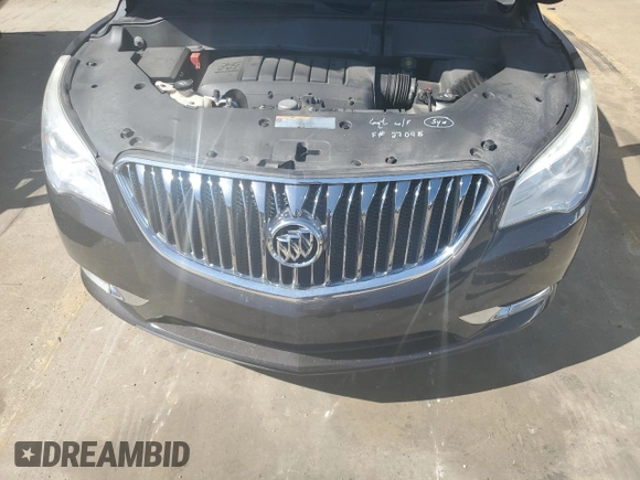2013 Buick Enclave Premium with VIN 5GAKRDKD6DJ155658, listed as a Copart auction lot 49080105 with 140,370 mi miles and Salvage Title. Bid and sale history available at DreamBid. Image 12.