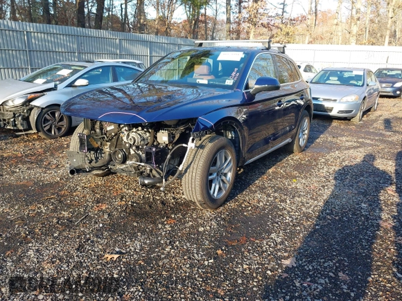 2022 Audi Q5 S line Premium z VIN WA1GAAFY9N2098952, wystawiony jako IAAI lot #40973991 z przebiegiem 29 553 mil mil oraz . Historia ofert i sprzedaży dostępna na DreamBid. Obrazek 18.