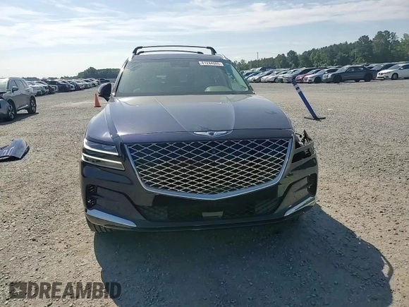 2024 Genesis GV80 with VIN KMUHBDSB2RU200772, listed as a Copart auction lot 61244085 with 22,296 mi miles and Salvage title. Bid and sale history available at DreamBid. Image 15.