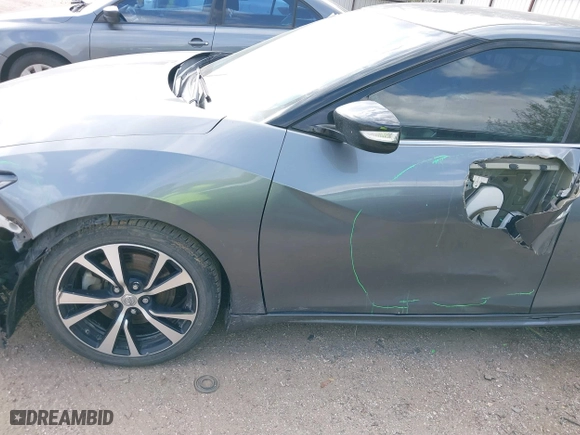 2018 Nissan Maxima SL with VIN 1N4AA6AP7JC402913, listed as a IAAI auction lot 41645150 with 126,956 mi miles. Bid and sale history available at carsss.com. Image 6.