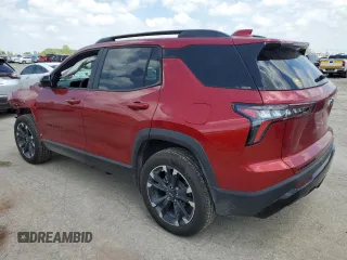 2025 Chevrolet Equinox AWD RS with VIN 3GNAXTEG5SL227155, listed as a Copart auction lot 55302955 with 1,007 mi miles and Salvage title. Bid and sale history available at DreamBid. Image 2.
