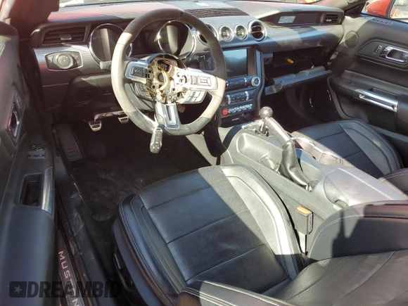 2016 Ford Mustang GT with VIN 1FA6P8CFXG5279822, listed as a Copart auction lot 52892785 with 42,872 mi miles and Salvage title. Bid and sale history available at DreamBid. Image 8.