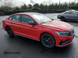 2021 Volkswagen Jetta GLI S z VIN 3VW6T7BU5MM069180, wystawiony jako Copart lot #51386745 z przebiegiem 25 392 mil mil oraz Szkoda całkowita • Salvage title. Historia ofert i sprzedaży dostępna na DreamBid. Obrazek 4.