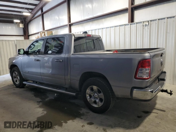 2022 Ram 1500 Big Horn with VIN 1C6RREFG4NN325881, listed as a Copart auction lot 60715695 with 93,313 mi miles and Clean title. Bid and sale history available at DreamBid. Image 2.
