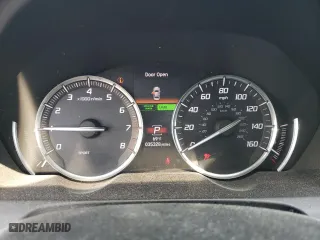 2016 Acura TLX V6 Tech with VIN 19UUB2F57GA004076, listed as a Copart auction lot 53543055 with 35,328 mi miles and Salvage Title. Bid and sale history available at carsss.com. Image 9.