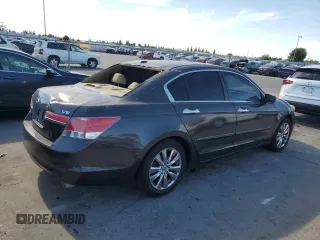 2011 Honda Accord EX-L with VIN 1HGCP3F82BA004220, listed as a Copart auction lot 65253265 with 170,685 mi miles and Salvage title. Bid and sale history available at DreamBid. Image 3.