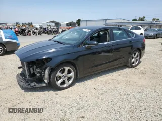 2016 Ford Fusion S with VIN 3FA6P0G72GR385313, listed as a Copart auction lot 63023895 with 168,420 mi miles and Salvage title. Bid and sale history available at DreamBid. Image 1.