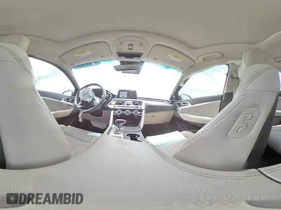 2021 Genesis G70 2.0T with VIN KMTG34LA8MU074008, listed as a Copart auction lot 62692345 with 33,204 mi miles and Salvage title. Bid and sale history available at DreamBid. Image 14.