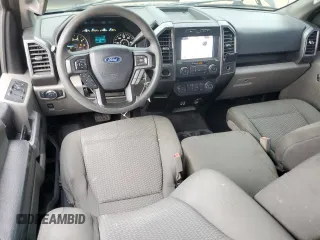 2019 Ford F-150 XL with VIN 1FTEW1C48KKC40459, listed as a Copart auction lot 43650535 with 106,767 mi miles and Salvage Title. Bid and sale history available at DreamBid. Image 8.
