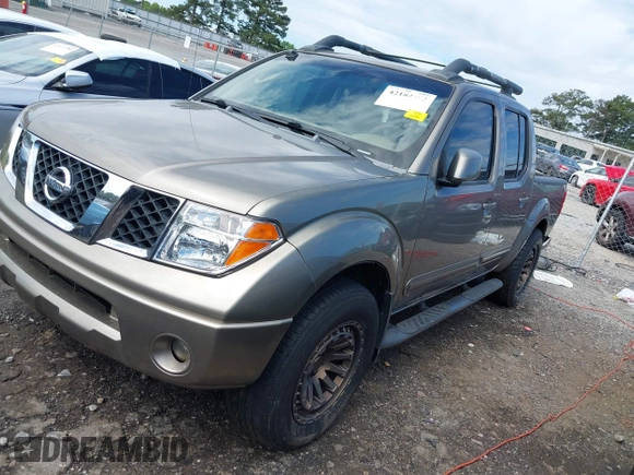 2005 Nissan Frontier LE with VIN 1N6AD07UX5C447844, listed as a IAAI auction lot 42184393 with 202,226 mi miles and . Bid and sale history available at DreamBid. Image 2.