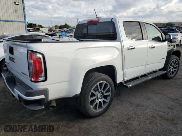 2018 GMC Canyon 4WD Denali with VIN 1GTG6EEN1J1107696, listed as a Copart auction lot 82138944 with 91,136 mi miles and Salvage Title. Bid and sale history available at carsss.com. Image 3.