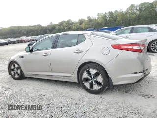 2013 Kia Optima Hybrid LX with VIN KNAGM4AD9D5040384, listed as a Copart auction lot 76238824 with 187,281 mi miles and Salvage Title. Bid and sale history available at carsss.com. Image 2.