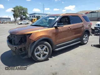2017 Ford Explorer XLT z VIN 1FM5K8D82HGC32273, wystawiony jako Copart lot #58720445 z przebiegiem 151 823 mil mil oraz Szkoda całkowita • Salvage title. Historia ofert i sprzedaży dostępna na DreamBid. Obrazek 1.