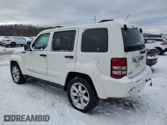 2008 Jeep Liberty Limited with VIN 1J8GN58K78W186575, listed as a Copart auction lot 45982345 with 139,813 mi miles and Salvage Title. Bid and sale history available at DreamBid. Image 2.