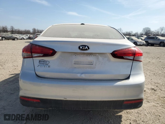 2017 Kia Forte LX with VIN 3KPFK4A74HE039216, listed as a Copart auction lot 48808035 with 108,918 mi miles and Salvage Title. Bid and sale history available at carsss.com. Image 6.