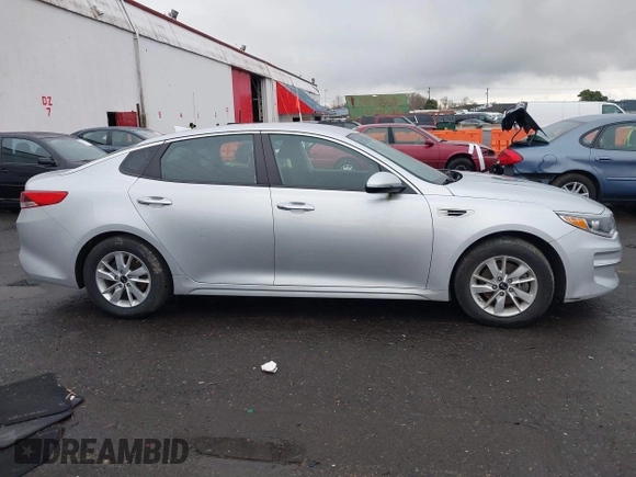 2017 Kia Optima LX with VIN KNAGT4L3XH5162197, listed as a IAAI auction lot 41754002 with 77,141 mi miles. Bid and sale history available at carsss.com. Image 12.