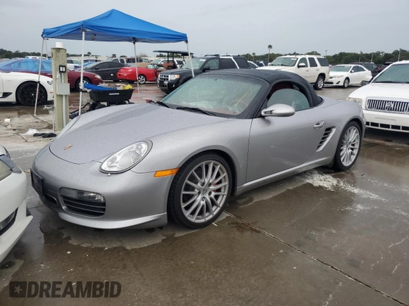 2008 Porsche Boxster S с VIN WP0CB29858U731331, выставлен на аукционе Copart как лот 74499374 с пробегом Не указан миль и Списание • Salvage title. История ставок и продаж доступна на DreamBid. Изображение 1.