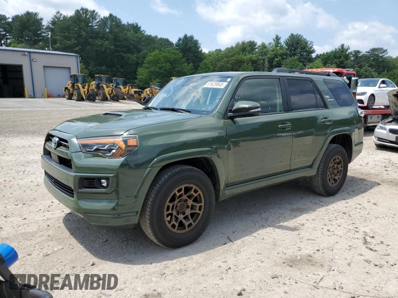 2022 Toyota 4Runner TRD Sport with VIN JTESU5JRXN5986229, listed as a Copart auction lot 61629845 with 44,127 mi miles and Clean title. Bid and sale history available at DreamBid. Image 1.