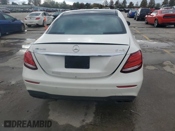 2017 Mercedes-Benz E-Class AMG E 43 with VIN WDDZF6EB6HA176940, listed as a Copart auction lot 78618414 with 45,558 mi miles and Salvage Title. Bid and sale history available at carsss.com. Image 6.