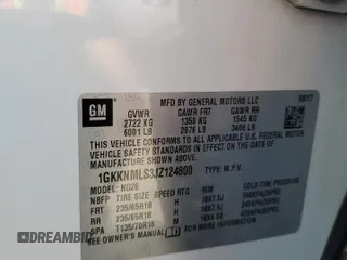 2018 GMC Acadia SLT z VIN 1GKKNMLS3JZ124800, wystawiony jako Copart lot #56323795 z przebiegiem 184 070 mil mil oraz Szkoda całkowita • Salvage title. Historia ofert i sprzedaży dostępna na DreamBid. Obrazek 14.