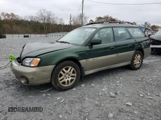 2000 Subaru Legacy Outback Limited with VIN 4S3BH6865Y7650040, listed as a Copart auction lot 85469084 with 134,291 mi miles and Salvage title. Bid and sale history available at DreamBid. Image 1.