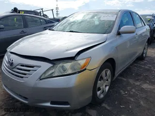 2007 Toyota Camry CE with VIN 4T1BE46K57U058968, listed as a IAAI auction lot 41575793 with 155,385 mi miles. Bid and sale history available at carsss.com. Image 2.