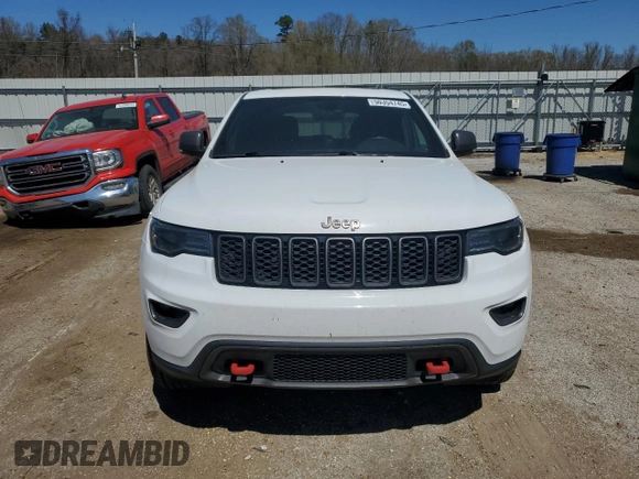 2018 Jeep Grand Cherokee Trailhawk with VIN 1C4RJFLG9JC274619, listed as a Copart auction lot 50354745 with 104,581 mi miles and Salvage title. Bid and sale history available at DreamBid. Image 5.