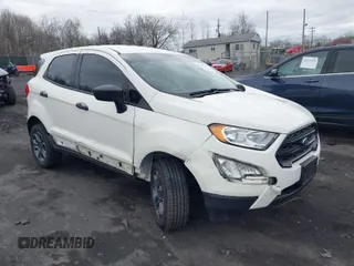 2020 Ford EcoSport S with VIN MAJ6S3FL4LC357973, listed as a IAAI auction lot 42030689 with 66,986 mi miles and . Bid and sale history available at DreamBid. Image 1.