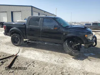 2013 Ford F-150 XL with VIN 1FTFW1EF8DFA69131, listed as a Copart auction lot 48292535 with 194,204 mi miles and Salvage Title. Bid and sale history available at carsss.com. Image 4.