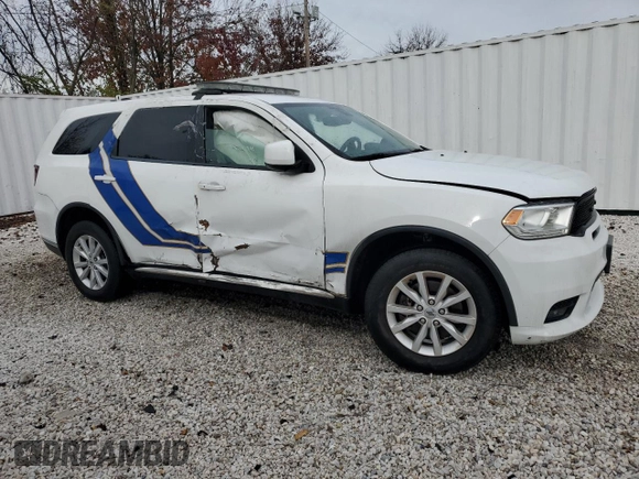 2020 Dodge Durango Pursuit with VIN 1C4RDJFG4LC352412, listed as a Copart auction lot 82104474 with 18,276 mi miles and Non repairable. Bid and sale history available at DreamBid. Image 4.