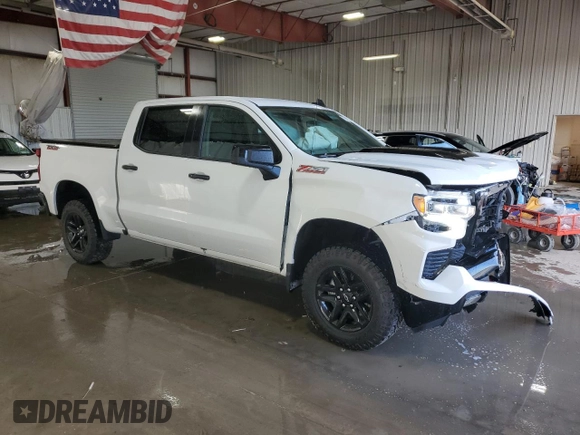 2022 Chevrolet Silverado 1500 LT Trail Boss with VIN 3GCUDFED3NG686459, listed as a Copart auction lot 73635274 with 13,999 mi miles and Salvage Title. Bid and sale history available at DreamBid. Image 4.