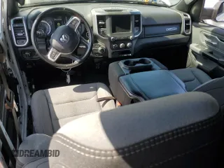 2021 Ram 1500 Big Horn with VIN 1C6RREFT2MN747109, listed as a Copart auction lot 58084855 with 77,604 mi miles and Salvage title. Bid and sale history available at DreamBid. Image 8.
