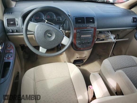 2007 Chevrolet Uplander LS Fleet with VIN 1GNDV23W97D193807, listed as a Copart auction lot 74736844 with 0 mi miles and Salvage Title. Bid and sale history available at carsss.com. Image 8.