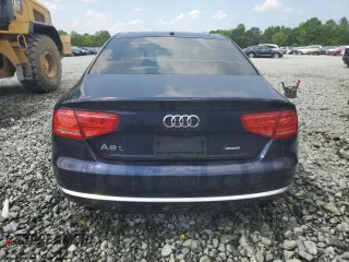 2013 Audi A8 L 3.0L with VIN WAURGAFD0DN003358, listed as a Copart auction lot 55416175 with 114,973 mi miles and Salvage Title. Bid and sale history available at carsss.com. Image 6.